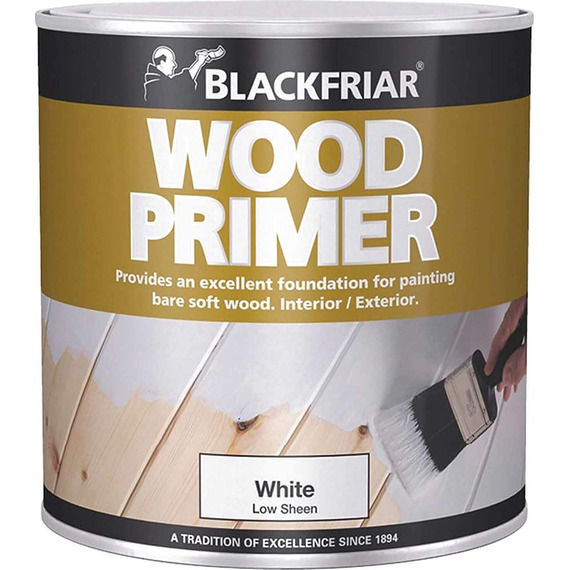 Blackfriar Wood Primer White 250ml