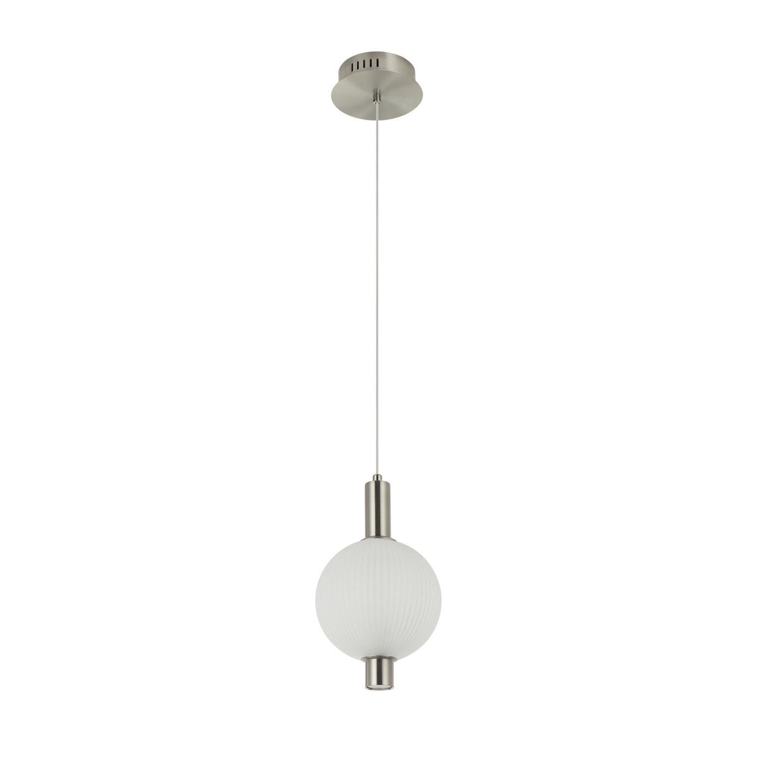 Italux Lighting Lenti Pendant Light Nickel - Nickel