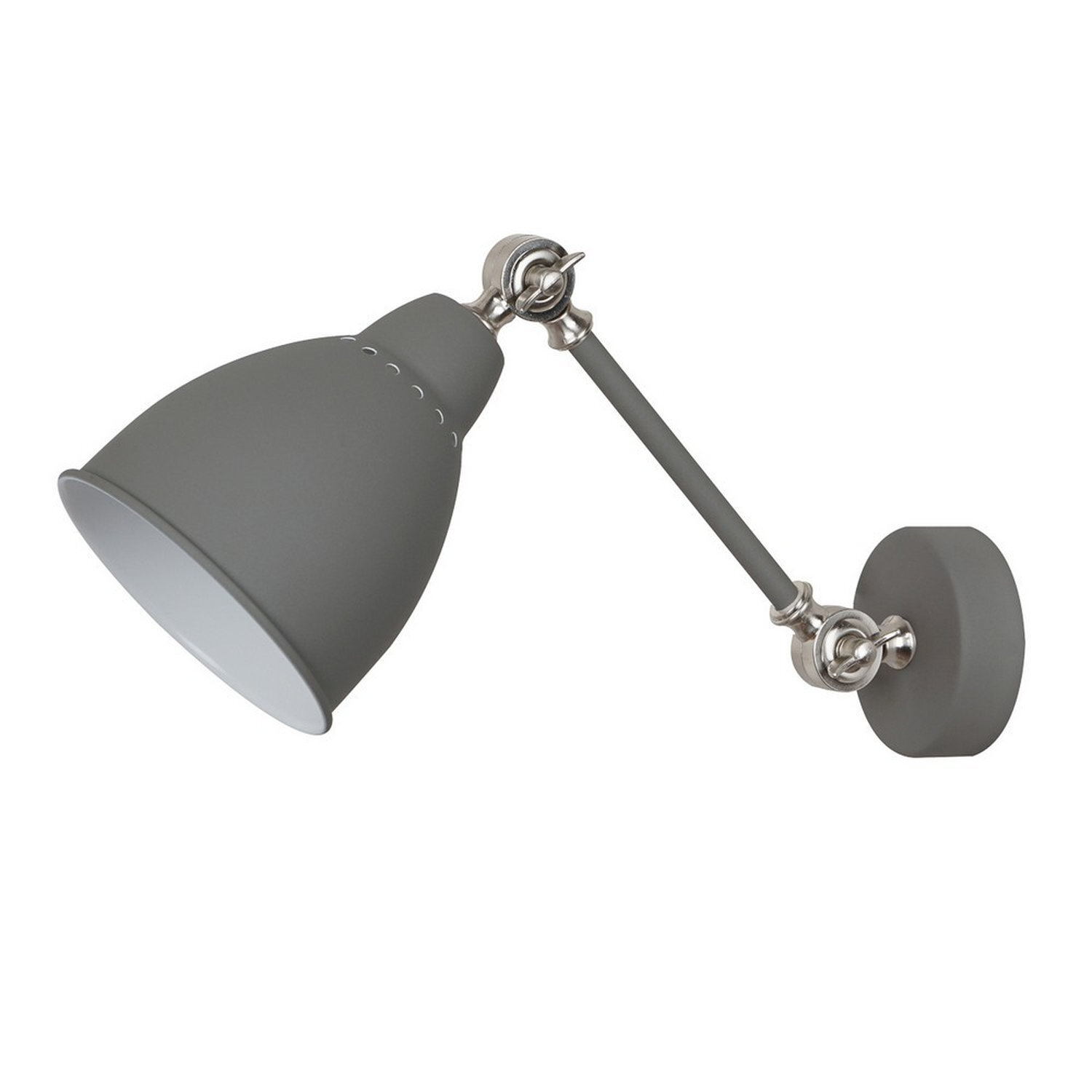 Italux Lighting Industrial Wall Light Grey - Grey