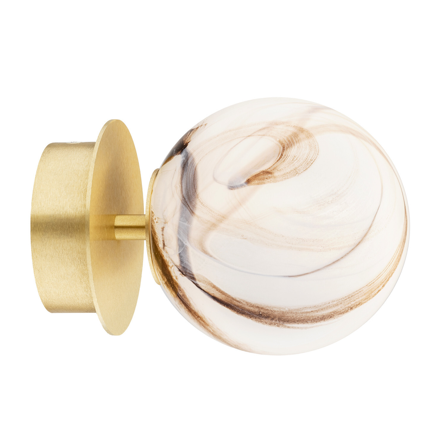 Argon Lighting Fabio Wall Light Brass - Brass