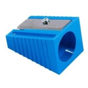Giant Single Hole Pencil Sharpener - Assorted Colours / 10 Pack