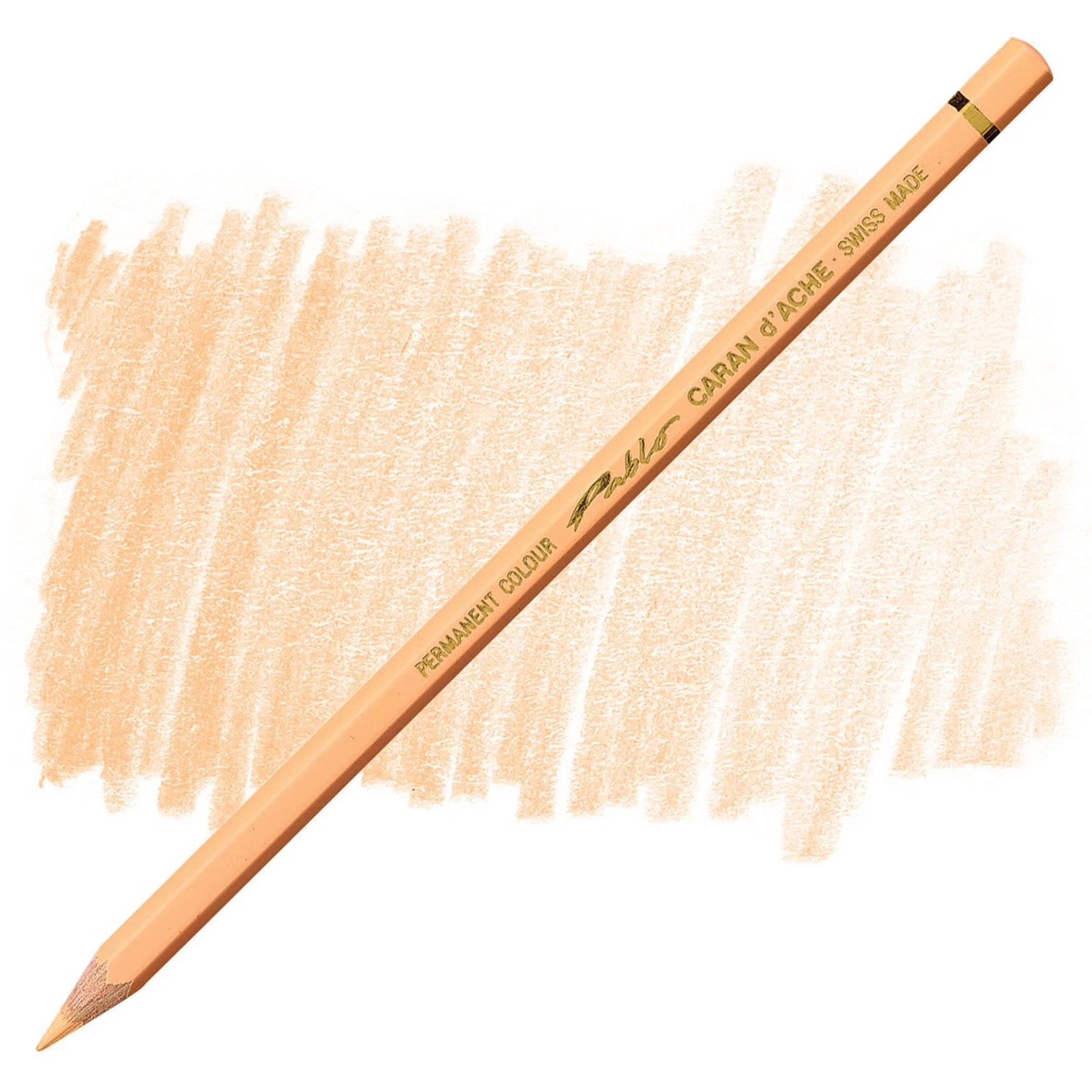 B&Q - Caran D'ache Pablo Apricot Beige Permanent Artist Colour PencilApricot 041 - Image 2