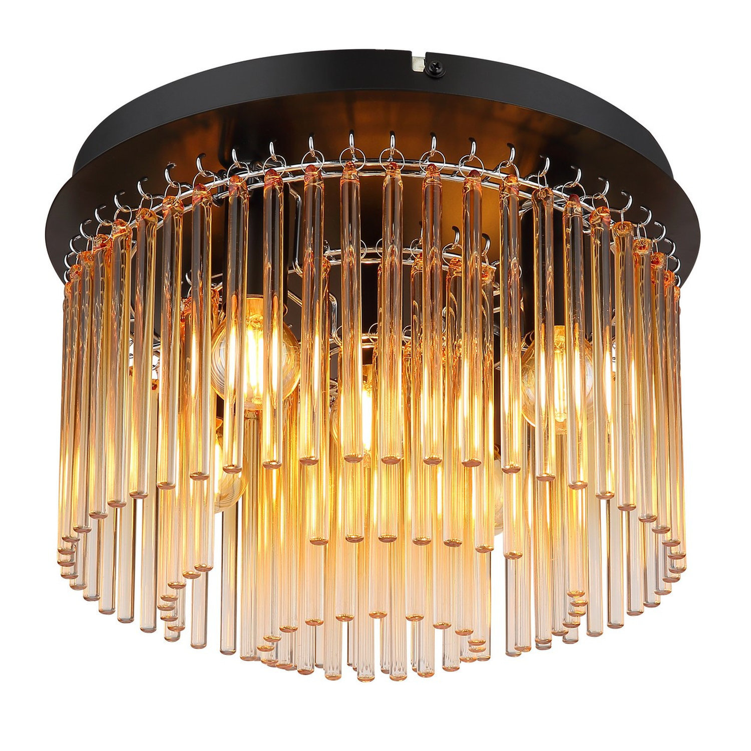 Globo Lighting Gorley Ceiling Light Black