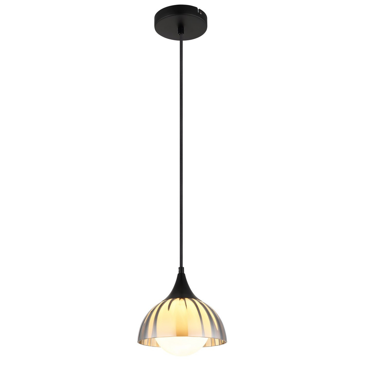 Globo Lighting Pendant Light Black