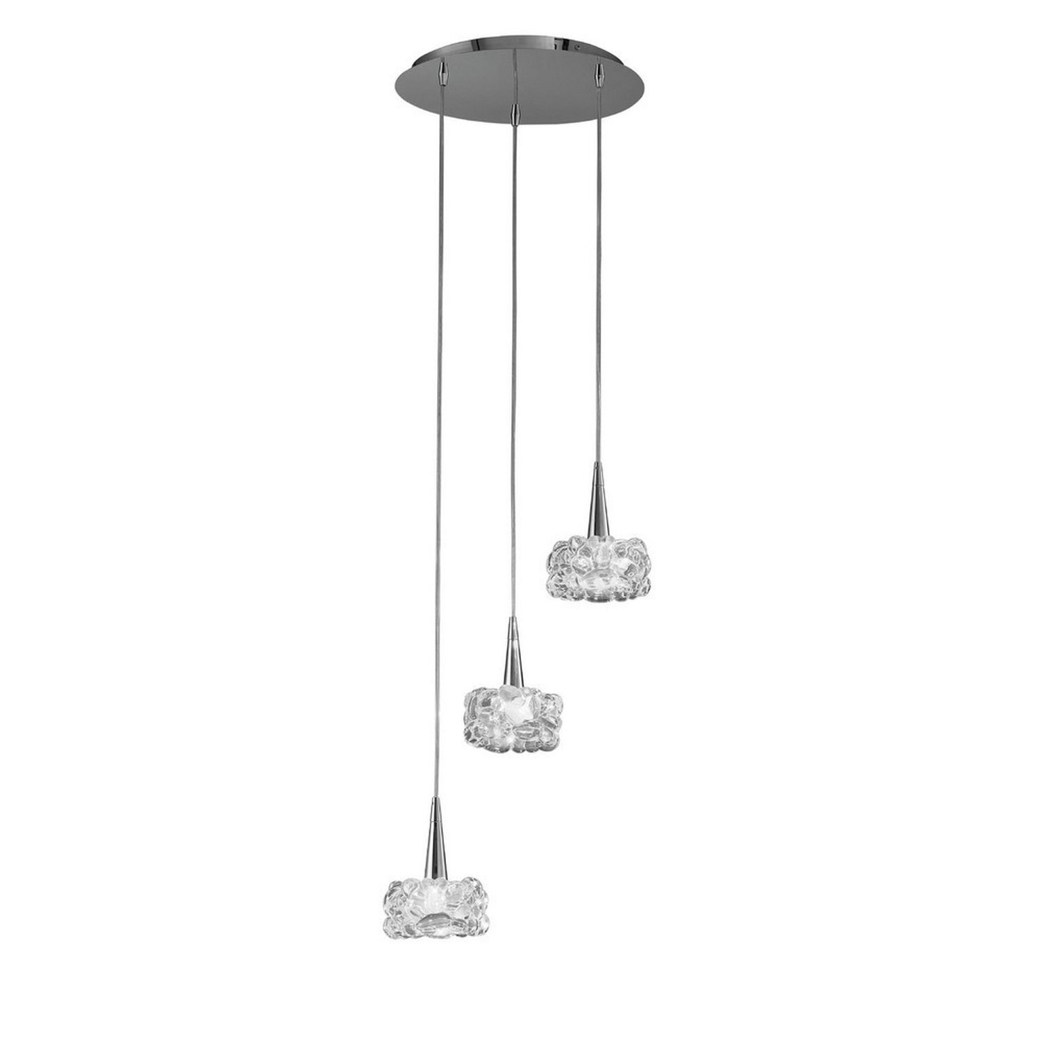 Inspired Lighting Pendant Light Chrome