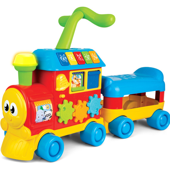 Walker ride-on learning train