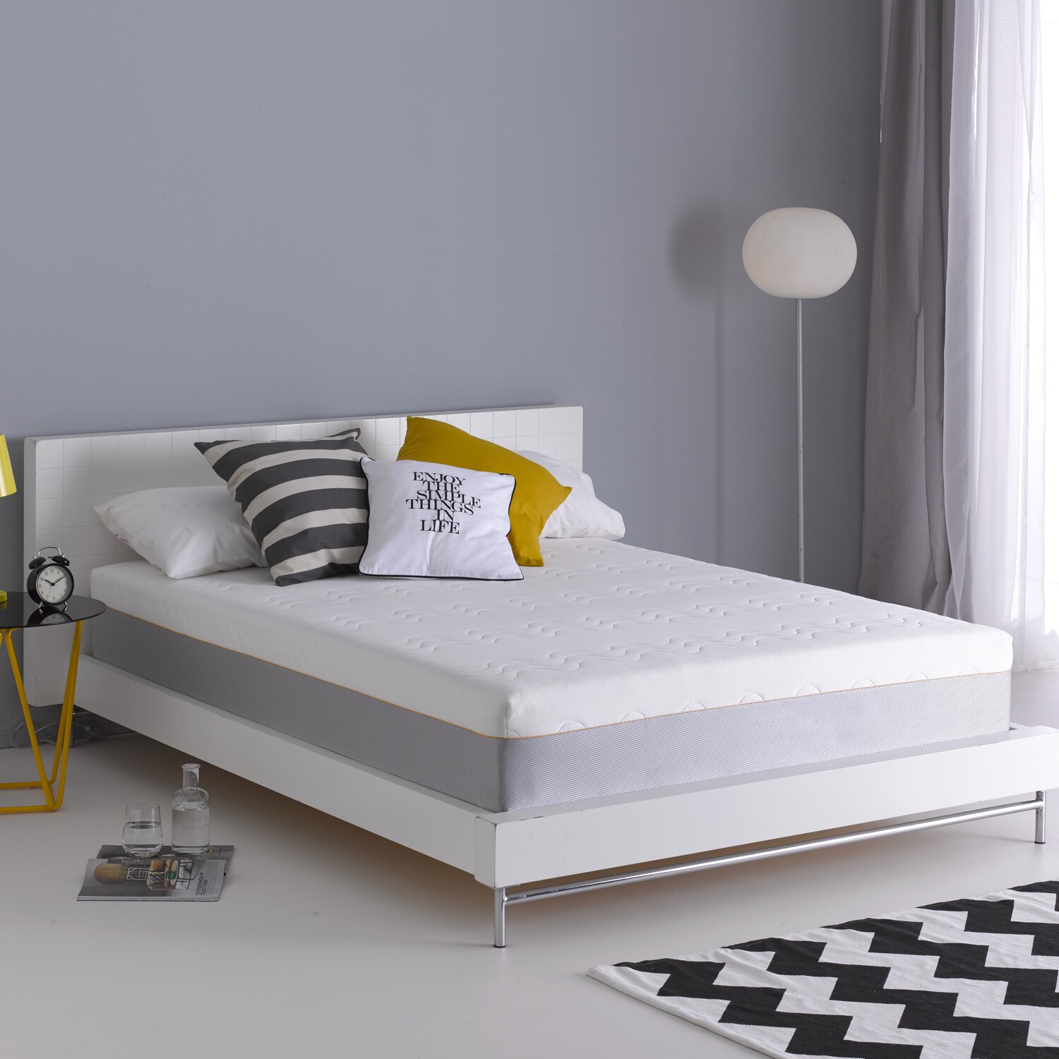 Dormeo Options Hybrid Mattress - White King
