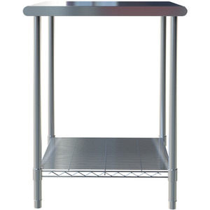 Silver / 60cm Food Prep Commercial Work Bench Stainless Steel Catering Tables shot 2320359