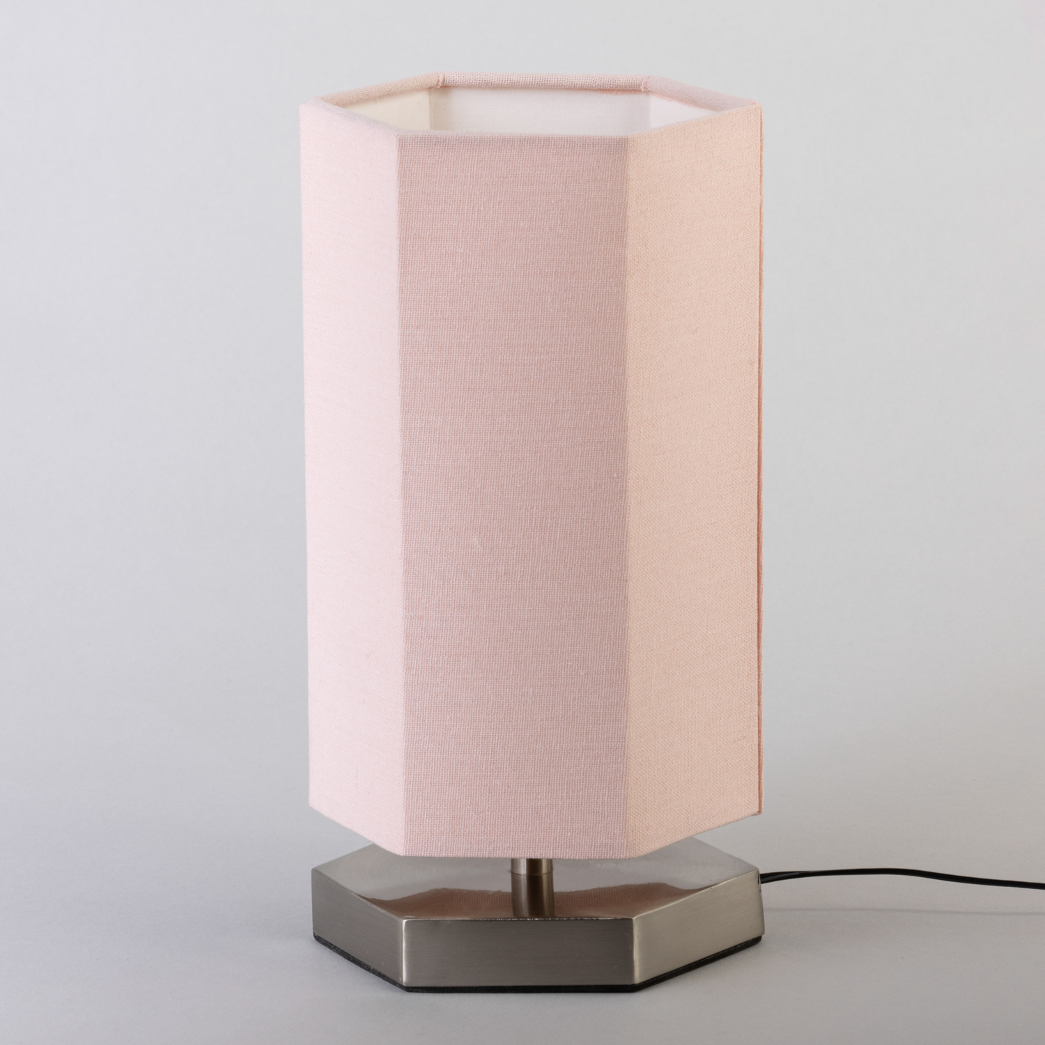 Glow Hexagon Table Lamp - Pink