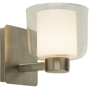 Collection Satin Silver Wall Light