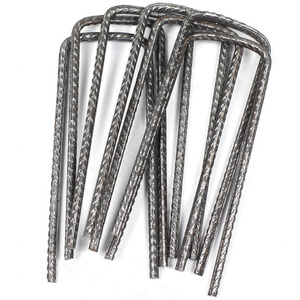 100pcs Galvanised U Nails 20mm Heavy Duty Fencing Staples
