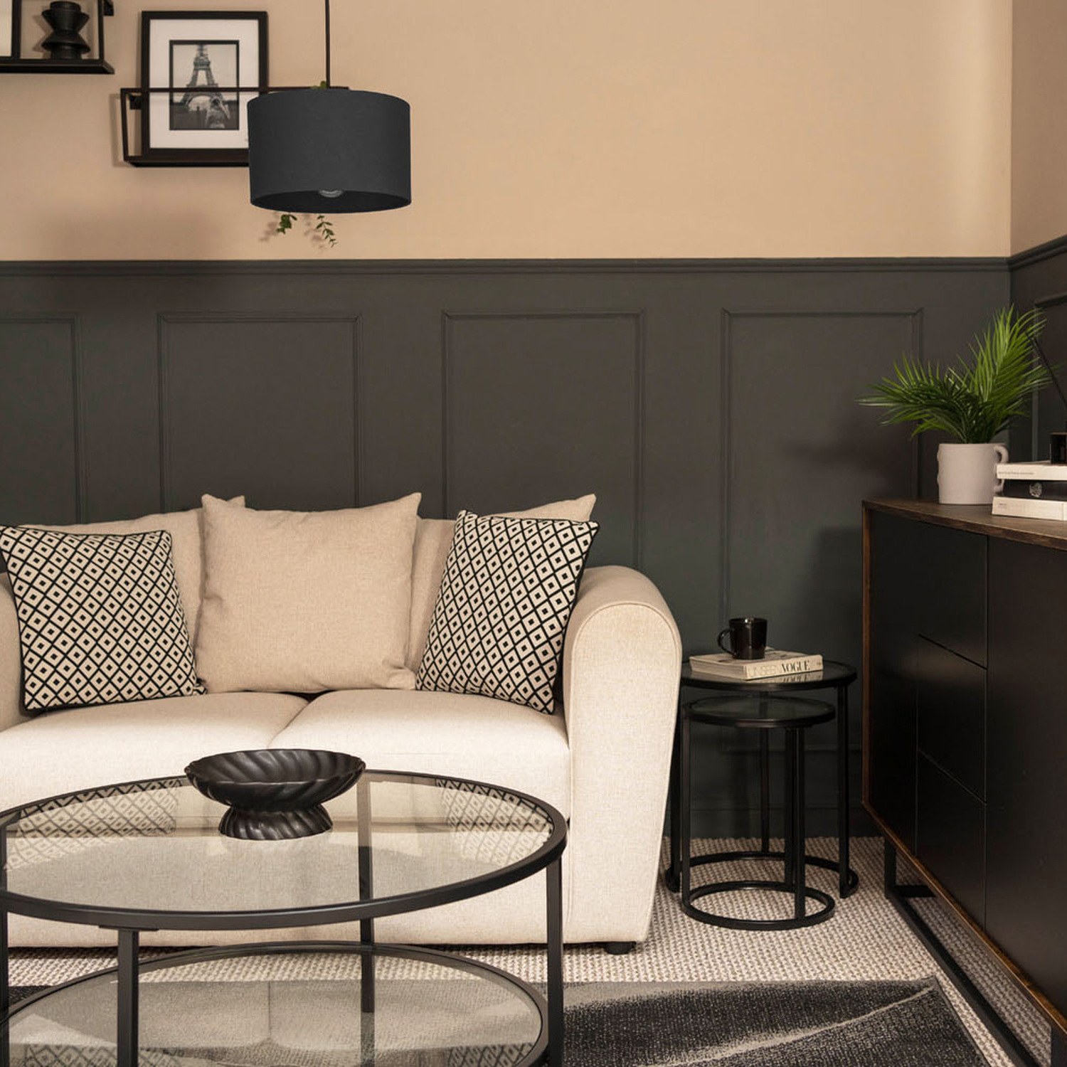 Image of Reni Small Ceiling Pendant Lampshade -&hellip;