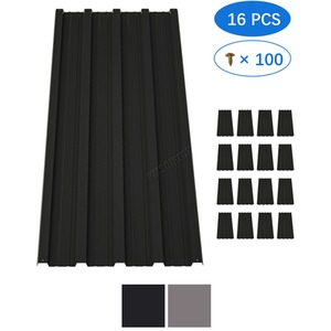16x Corrugated Metal Roofing Panels