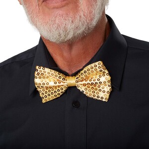 Sequin Bow Tie