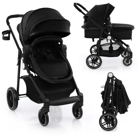 2 in 1 High Landscape Stroller Foldable Toddler Stroller