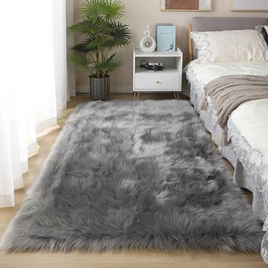 Retangular Polyester Soft Rug