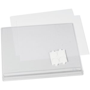 Durable Water Resistant UV Anti-Reflective Adhesive Pockets  5 Pack  A5 Clear