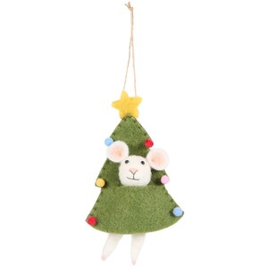 Christimas Tree Mouse Decoration