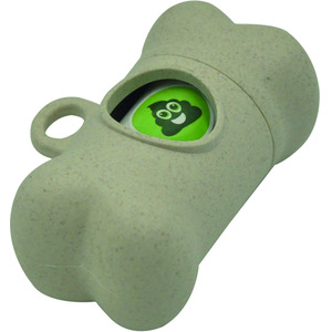 MPets Poo Bags Dog Waste Bamboo Dispenser