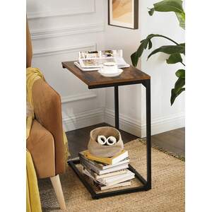 VASAGLE Rustic Side Table