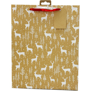 Scandi Reindeer Gift Bag