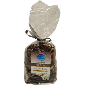 Vanilla Bean Pot Pourri Scented Home Botanicals Creamy Scent 180g Bag