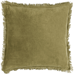 Jaye Velvet Fringed Cushion 45 x 45cm