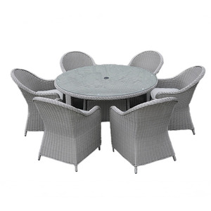 Sorrento Rattan Dining Set with Table Furniture set