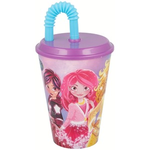 Official Hotwheels Blue 430ml Sports Tumbler With Straw