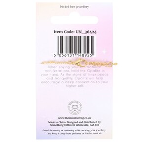 Opalite Manifestation Necklace For Intuition And Guidance