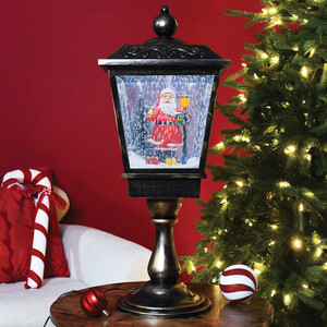Snowing LED Music Table Lamp