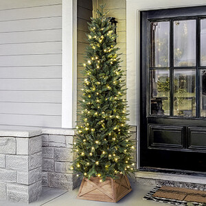 The Outdoor Pre-lit Ultra Slim Mixed Pine