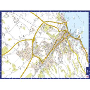 Great Britain A Z Map of Dover 1000 Piece Jigsaw Exclusive