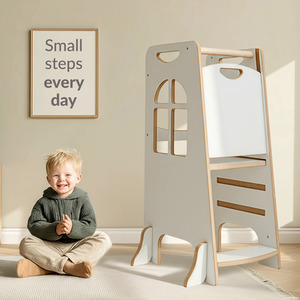Montessori Learning Tower Wooden Toddler Helper