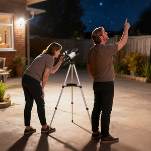 Outsunny 70 mm Aperture Refractor Astronomy Telescope