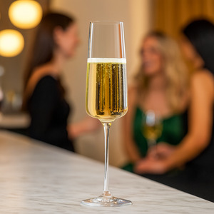 Nexo Glass Champagne Flutes - 240ml