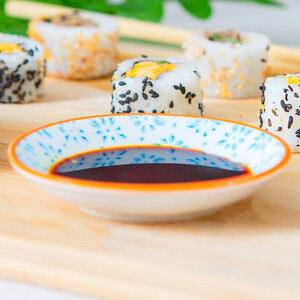 Hand-Printed Sauce Dishes - 10cm