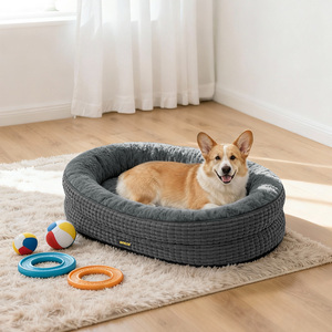 Orthopedic Plush Dog Bed Washable Cosy Cushion