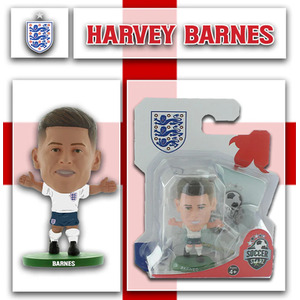 SoccerStarz England Harvey Barnes 2022 Version 5cm Figure