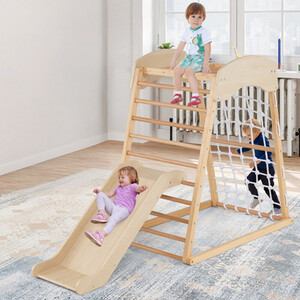 4-in-1 Toddler Playground Jungle Gym