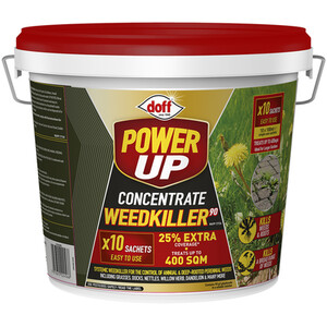 Pack of 10 Doff Power Up Weedkiller Sachets