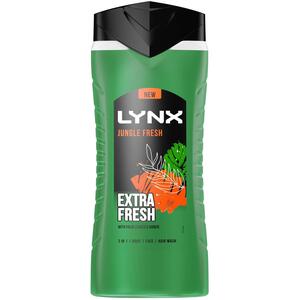 Lynx Jungle Fresh Shower Gel 12H Refreshing Fragrance w/ 100% Moisturisers 500ml