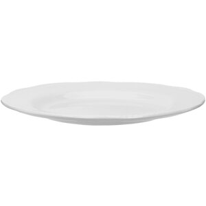 Quinn Small Embossed White Plate