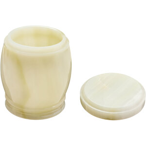 Marmore Onyx Storage Jar