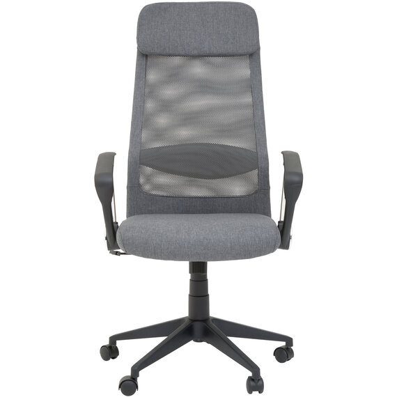 Brent Grey Mesh And Fabric Home Office Chair