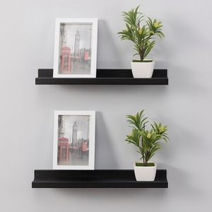 Pack of 2 Wall Floating Photo Shelves