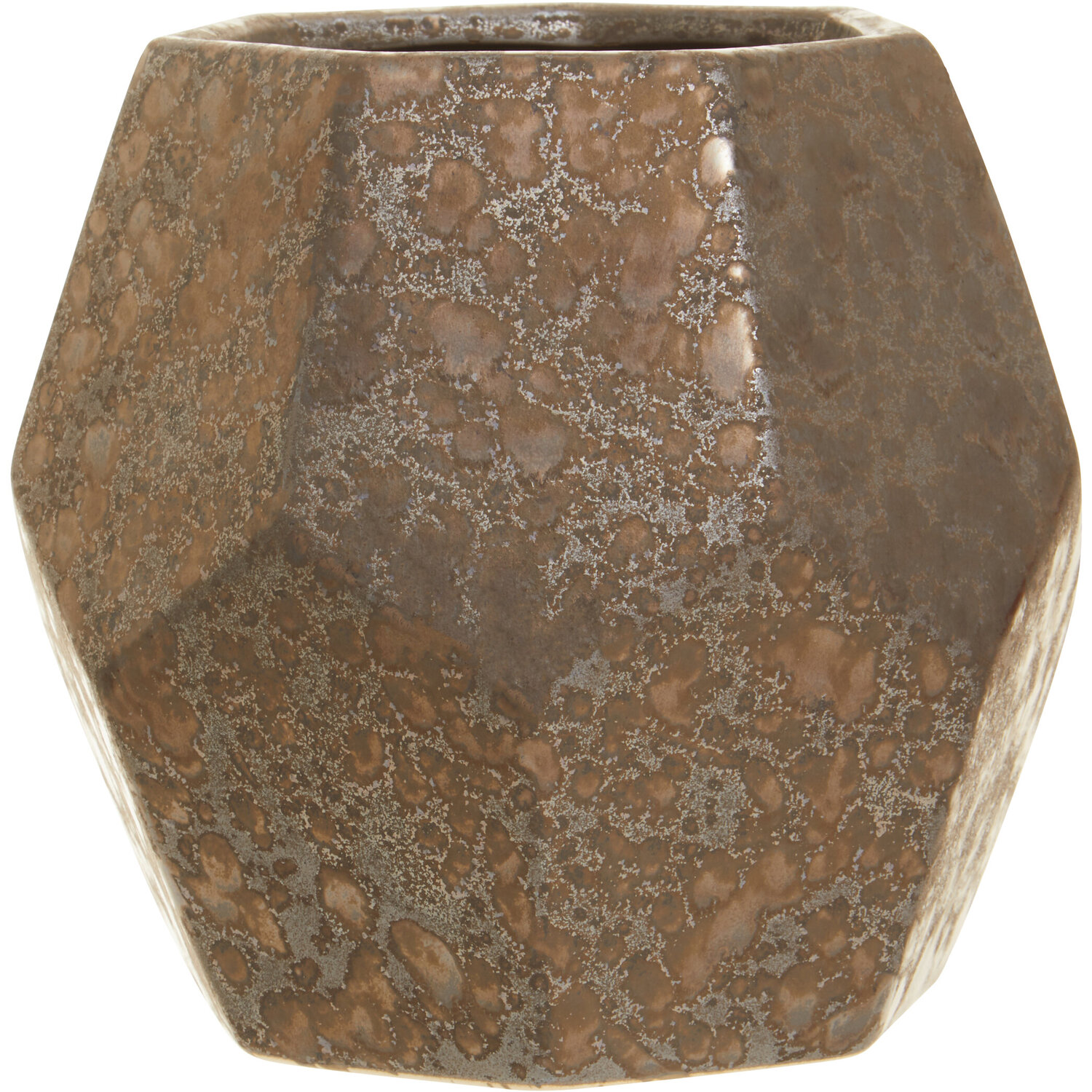 Salvo Large Ceramic Planter - Black