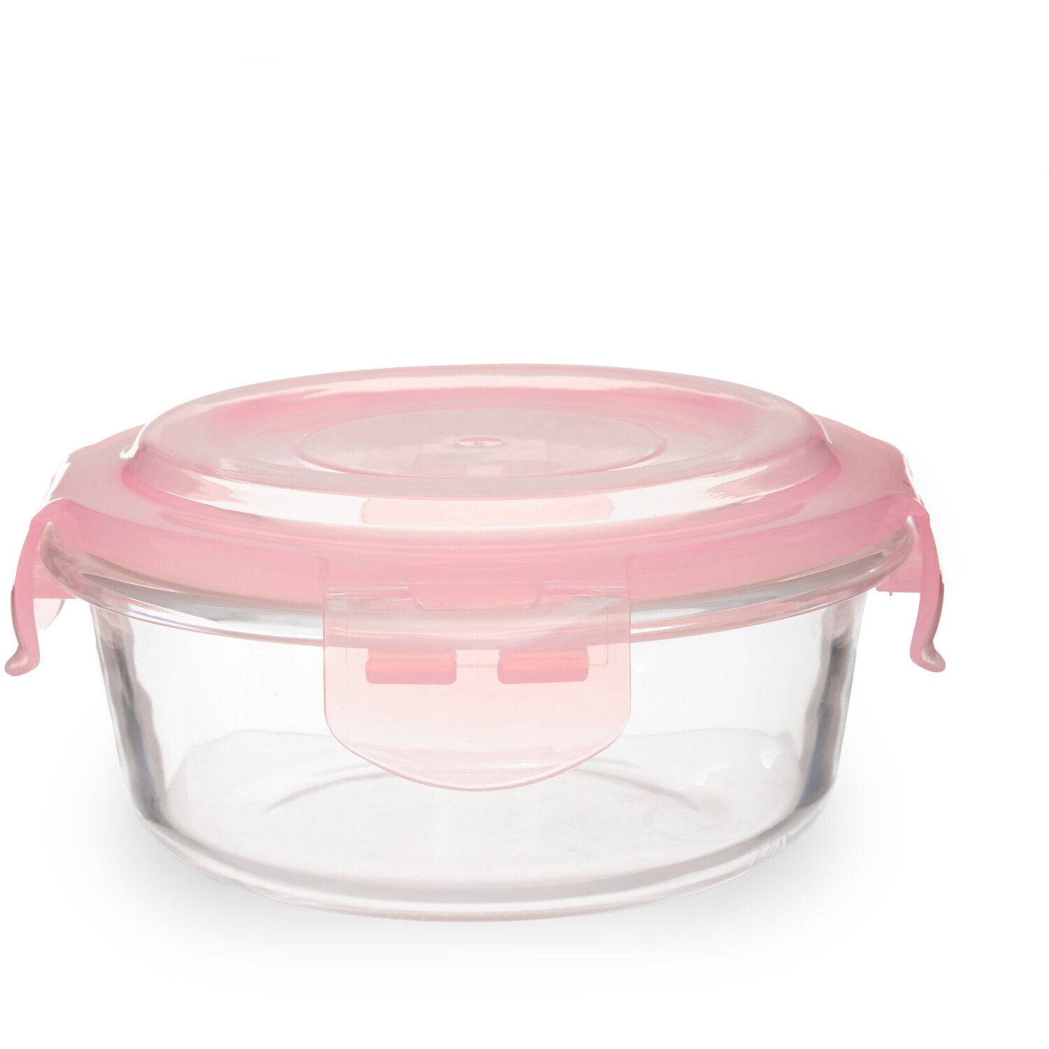 Maison By Premier Freska 400Ml Round Glass Container - Transparent