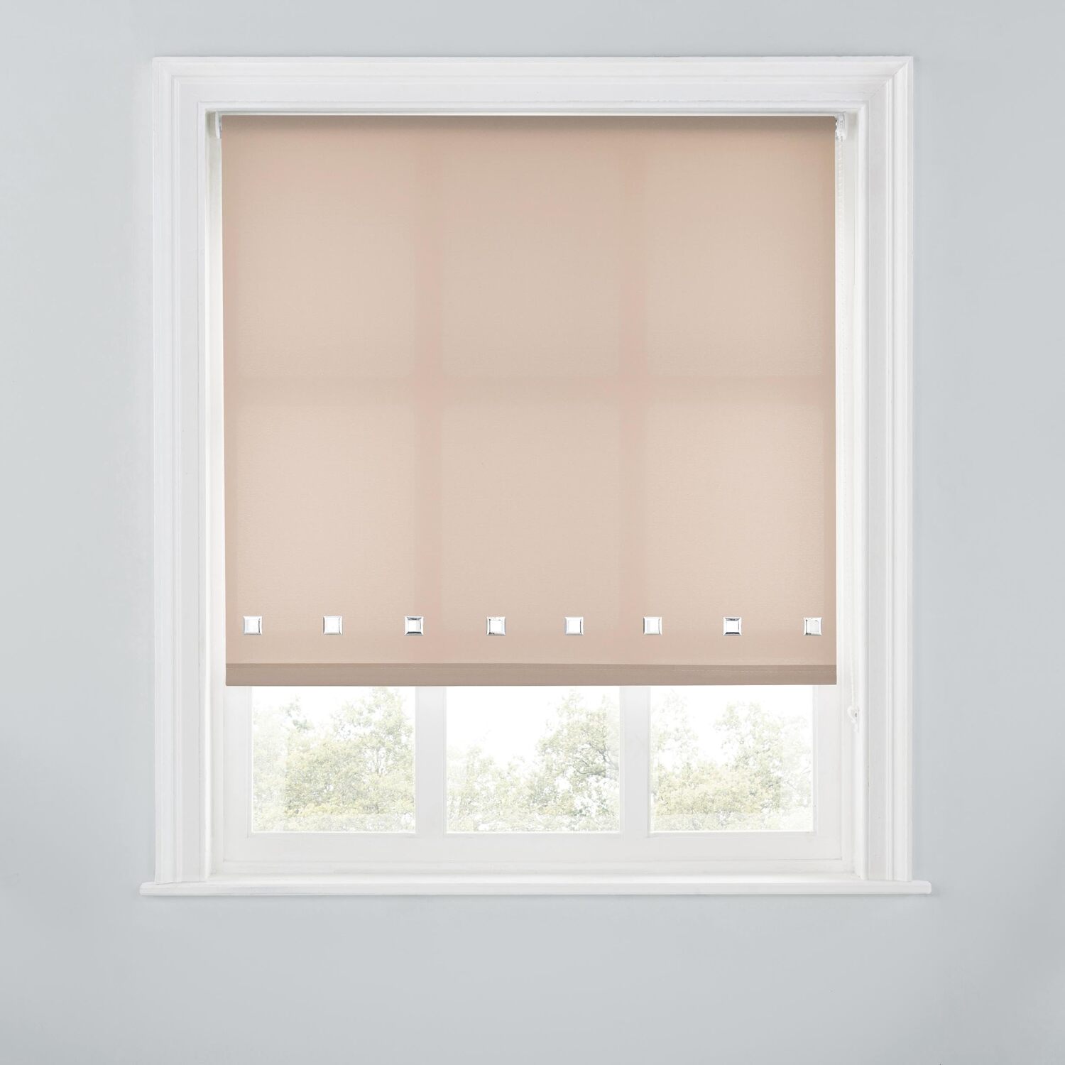 B&Q - Premium Quality Trimmable Square Eyelet Window Roller Blind4FtMocha120Cm (W) X 170Cm (L) - Image 2