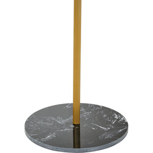 Avento Gold And Black Coat Stand